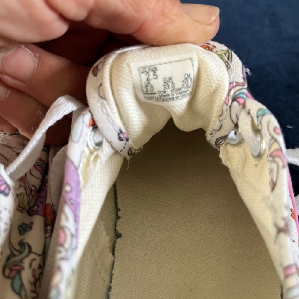Vans - Fairy  Unicorn Rainbow Size - Picture 6 of 9